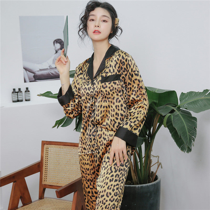 Silk V-Neck Pajama Set