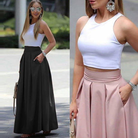 Pleated Elegance Skirt