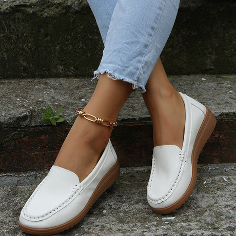 Lovely Leather Loafers Shoes