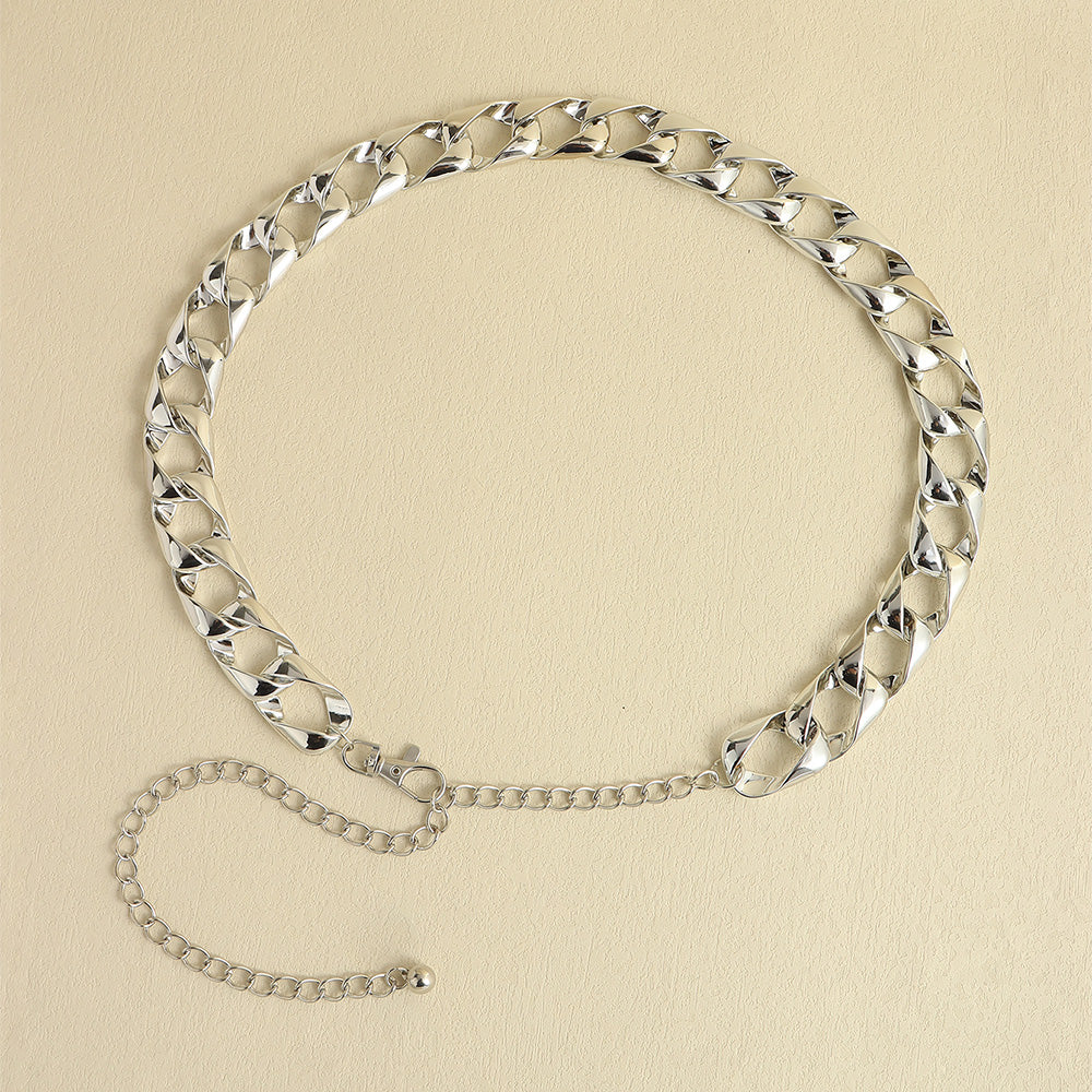 Glam Chain X-Link Waist Belt