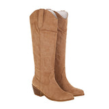 Seductive V-Cut Western Charm Boots