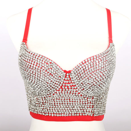 Beaded Blossom Bra