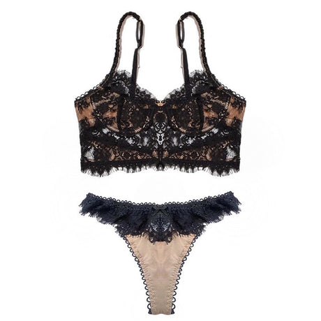 Delilah Lace Temptation Bra and Panty Set