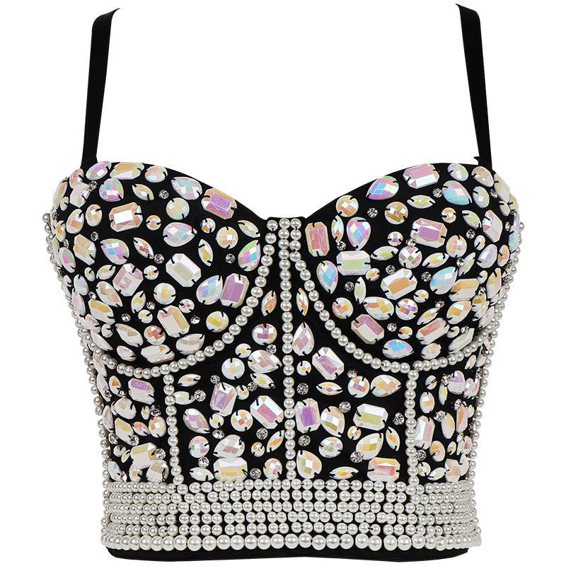 Crystal Sparkle Corset Top