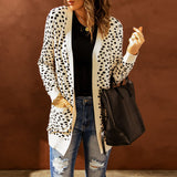 Dainty Dots Knit Sweetheart Cardigan