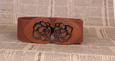 Rose Blossom Elastic Blossom Belt