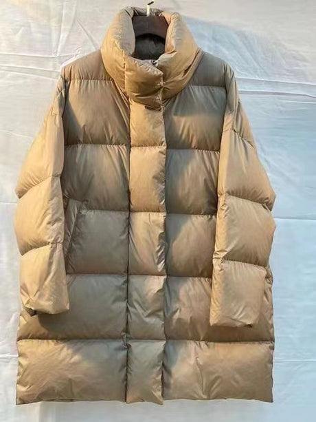 Black Winter Chic Down Jacket