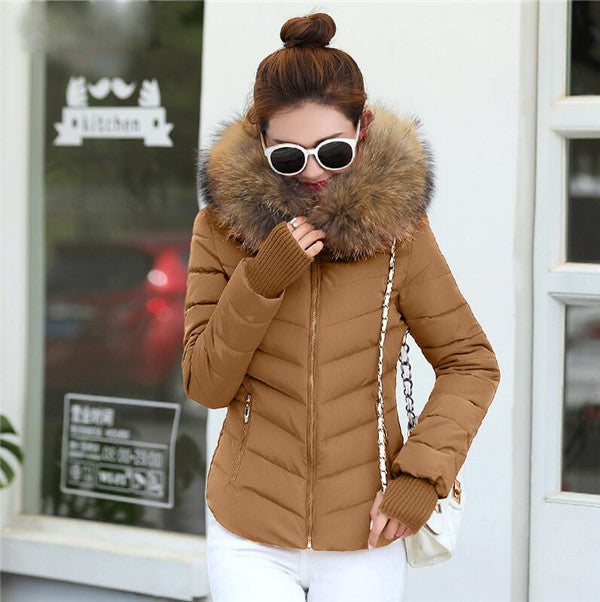 Cozy Brown Winter Parka