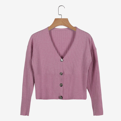 Sweetheart Button Cardigan