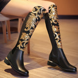 Sparkling Siren Leather Boots