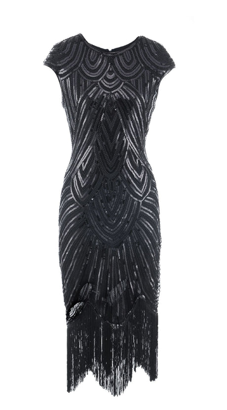 Fringe Fling Evening Dress