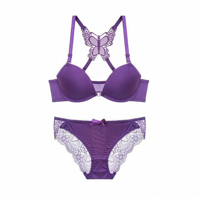 Gathered Butterfly Delight Bra