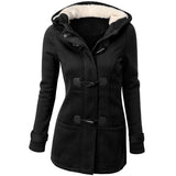 Winter Chic Fur Collar Parka