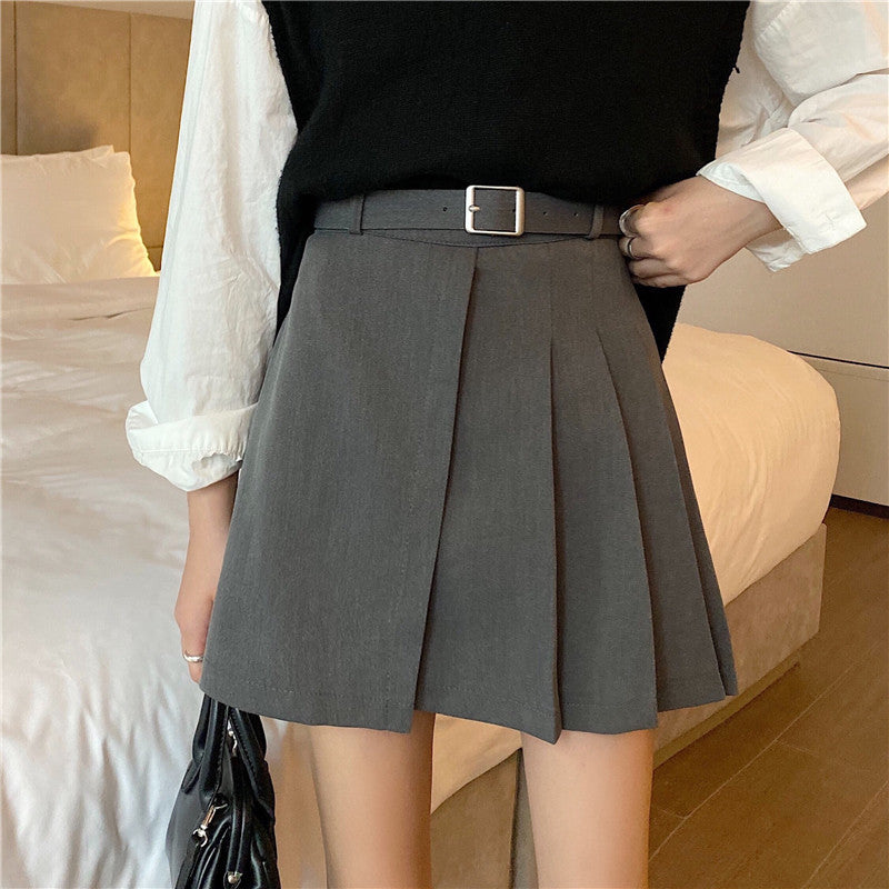 Gia Pleated Elegance Skirt