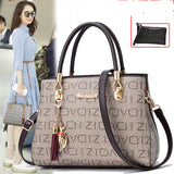 Printed All-match Ladies Handbag