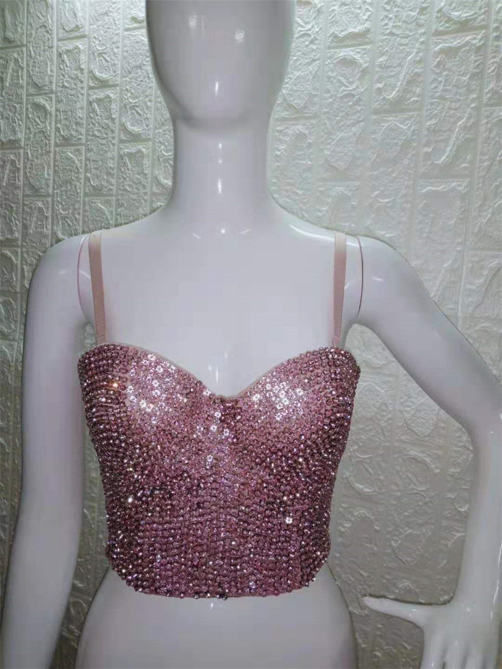 Diamond Studded Bra