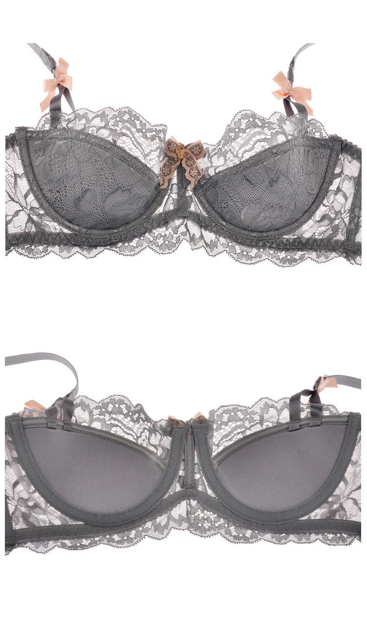 Amelia Floral Lace Bra and Panty Set