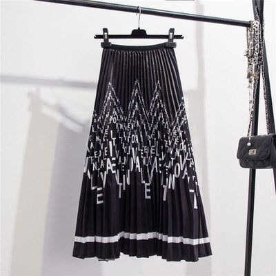 Jasmine Pleated Elegance Skirt