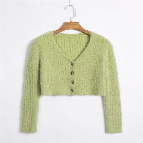 Sweet Knit Cotton Blend Cardigan