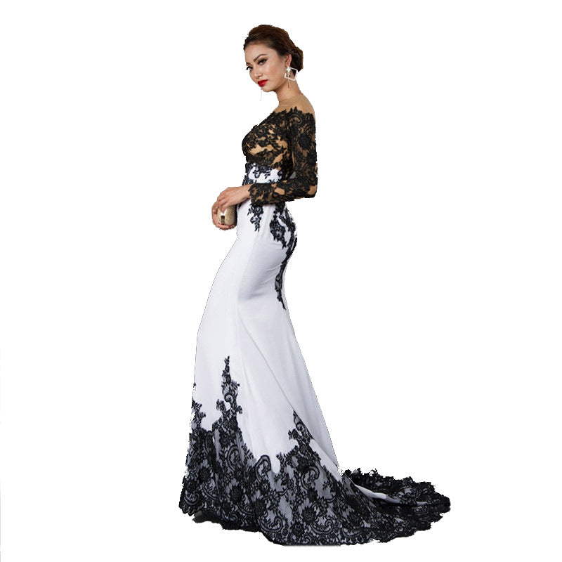 Lola Fishtail Evening Dress