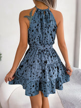 Leopard Swing Summer Dress.