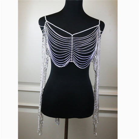 Liliana Rhinestone Body Chain Jewelry