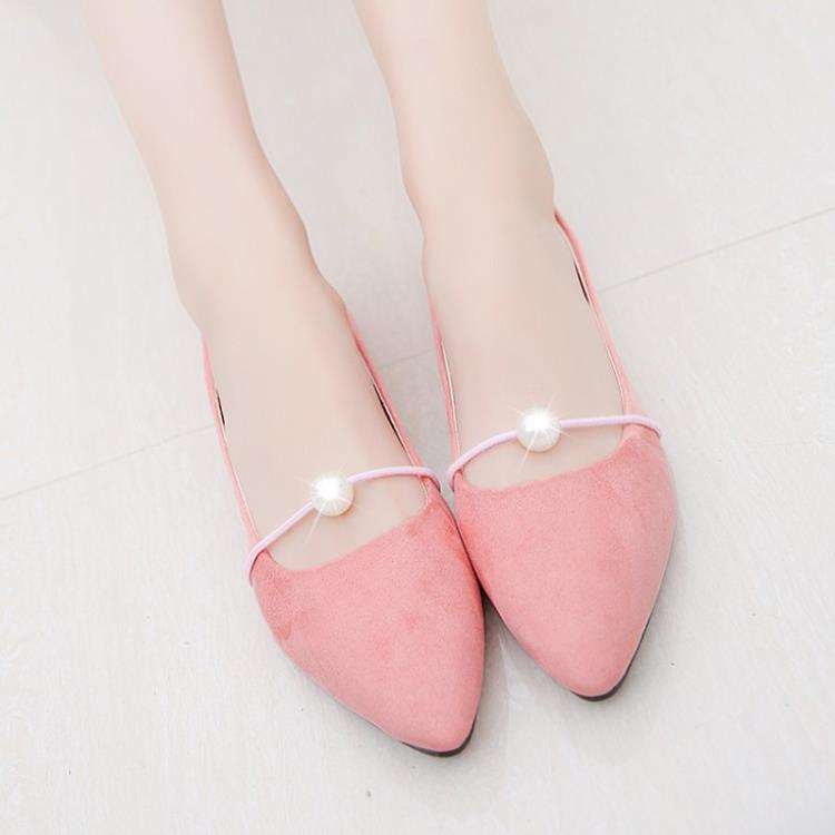 Aurora Pearl Pointed Flats