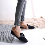 Fuzzy Bunny Flats Shoes