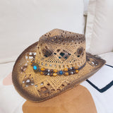 Straw Sun Hat Cowboy Hat