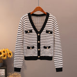 Sheep Cashmere Striped Dream Cardigan