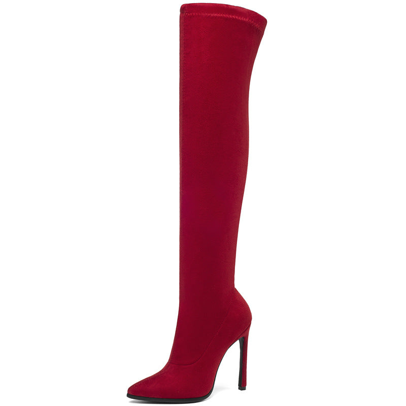 Velvet Vixen Over-The-Knee Boots