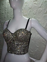 Diamond Studded Bra