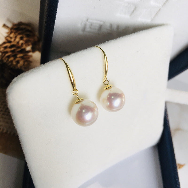 Soft Mezzra Pearl Earrings