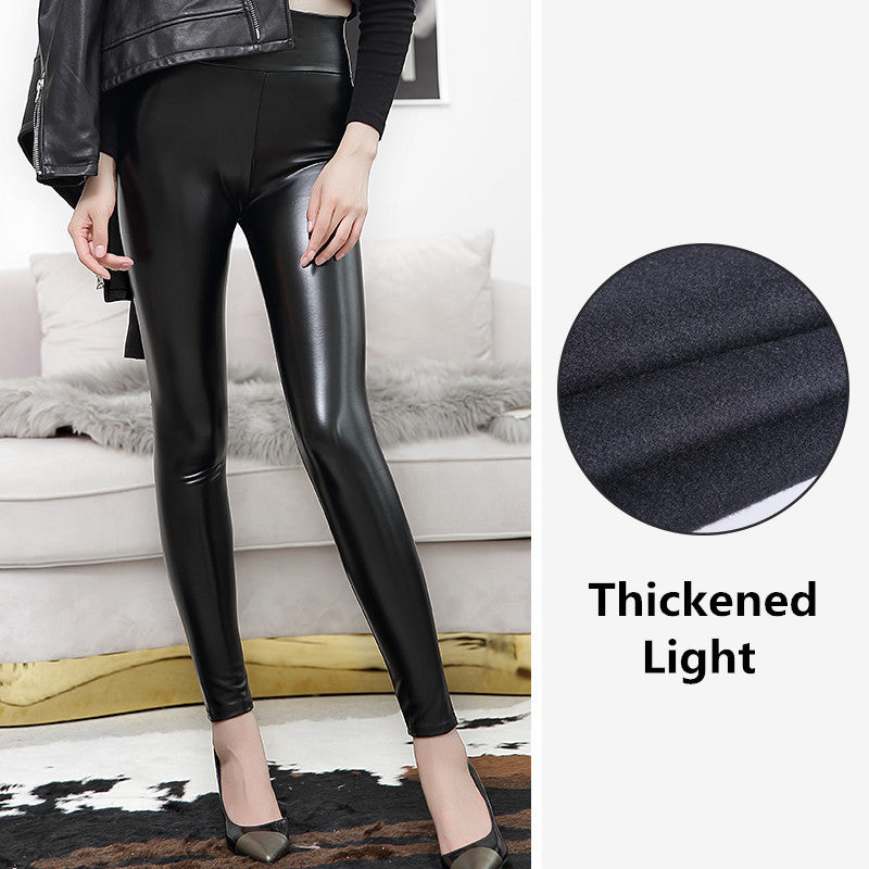 SleekFit Leather Leggings