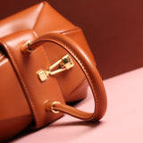 Fashionable Leather Dumpling Handbag