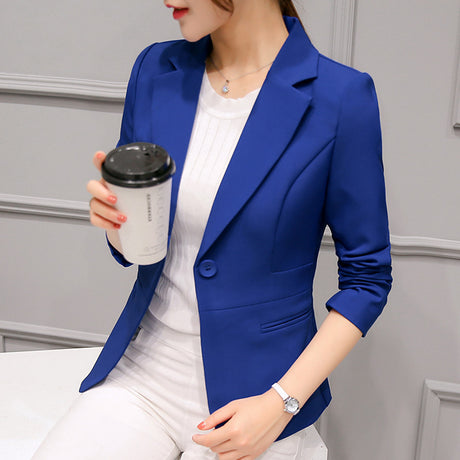 Polyester Fiber Chic Blazer