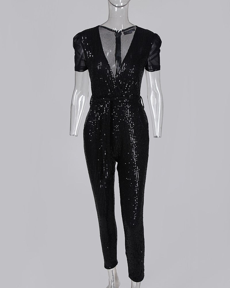 Sparkling Nightfall Jumpsuit