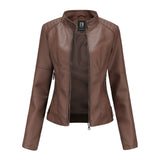 Leisure Chic Leather Jackets