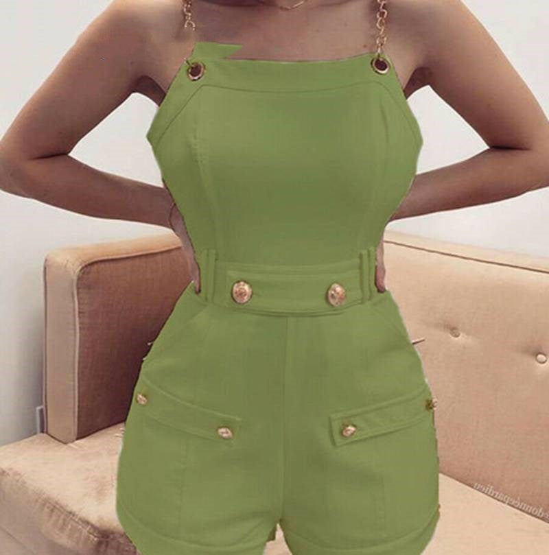 Sophia High Waist Street Style Romper