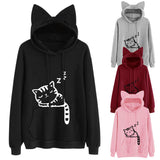 Casual Bat Sleeve Long Hoodie