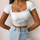 Twila Lace Crop Top