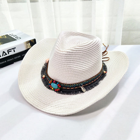 Big Eaves Straw Outdoor Cowboy Hat