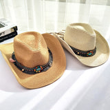 Big Eaves Straw Outdoor Cowboy Hat