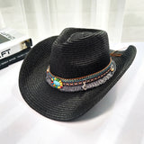 Big Eaves Straw Outdoor Cowboy Hat