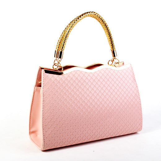 Trendy Letter Pattern Ladies Shoulder Bag