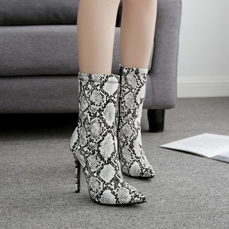 Serpent Stiletto Boots