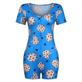 Sophia Sleeveless Playsuit Sleepwear Romper