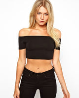 Frankie Off-Shoulder Crop Top