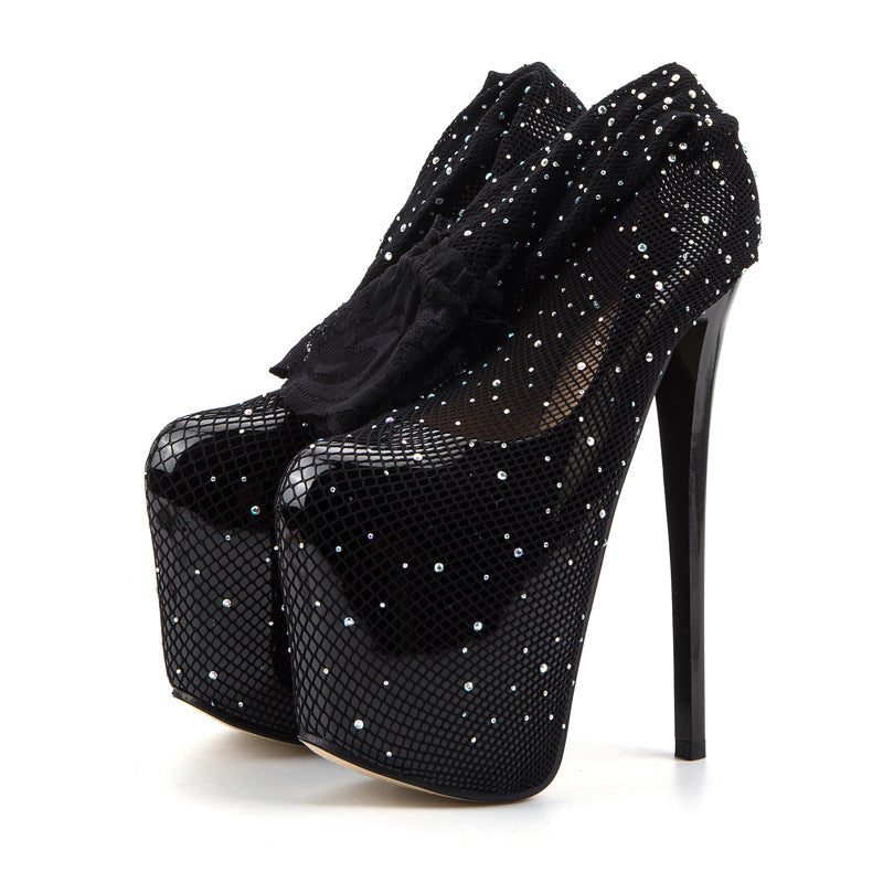 Sparkle Stiletto High Heels