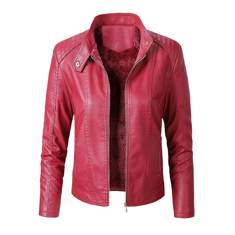 Fashion Velvet Leather Jackets